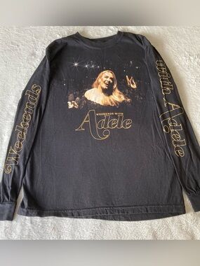 Weekends With Adele Las Vegas The Colosseum Long Sleeve Shirt Mens Sz M Rare